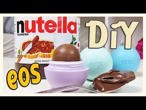 Eos Nutella Lip Balm - How to make ! - Easy und lecker !