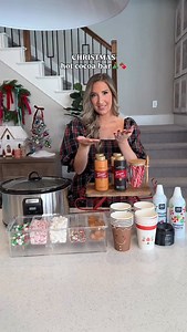 330K views · 21K reactions | Hot cocoa bar for christmasComment...