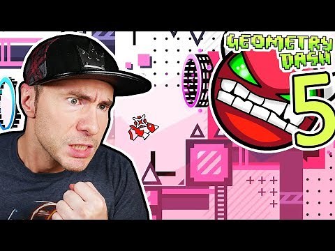 THE CLUBSTEP DUBSTEP // Completing 5 Demons in One Video [#9] [GEOMETRY DASH]