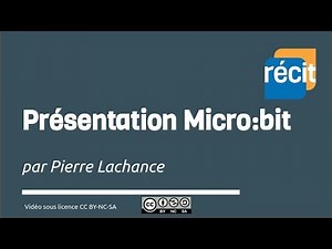 Présentation du Microbit