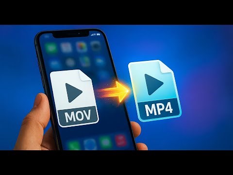 How to Convert MOV to MP4 on iPhone for Free