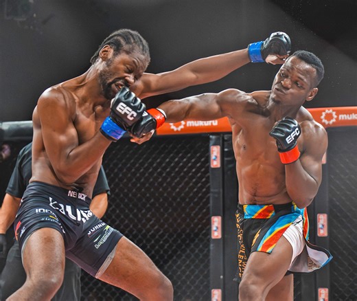 959K views · 27K reactions | DRC's Jean Jacques Lubaya made a successful debut with his win over Nerik Simoes!  'Ziwi' returns at EFC 116 against Sylvester Chipfumbu #efc #mma | EFC | Facebook
