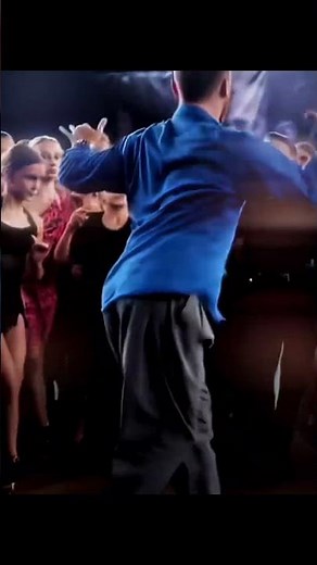 Blue shirt guy dancing salsa assumption edit 🔥🔥 #edit #shorts #trend #dance #assumption #viral