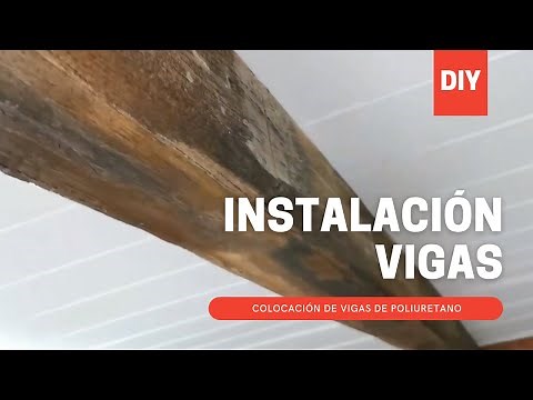 🔨 INSTALLATION OF DECORATIVE POLYURETHANE BEAMS