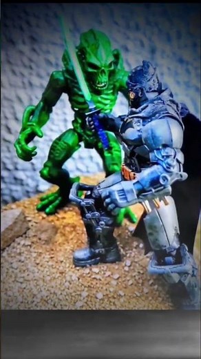 #batmanvsalien #batman #aiactionfigures #spinmaster #lanardtoys #alienearth