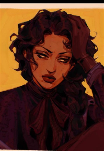 no thoughts, only Santana from Love and Fool’s Gold (link to demo in my bio) more about our game on @alu’s page #visualnovel #santanadelamora #datingsim