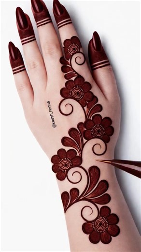 Stylish mehndi design #mehndi #shorts#reel#reels#new#simple#shortsfeed