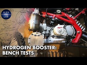 Hydrogen booster. Bench tests.