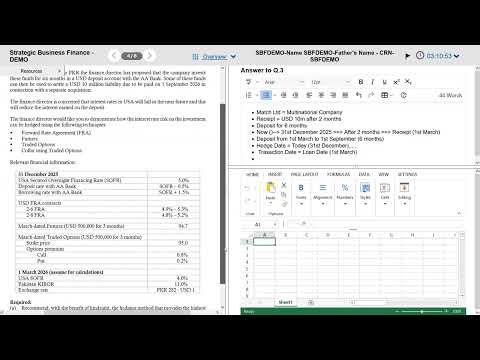 Winter 2025 Question 3 Forex Complete Solution in ICAP Software by Sir Saud Tariq FCA ST Academy