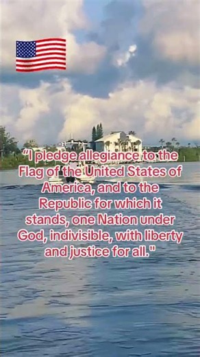 The Pledge of Allegiance I love The United States of America 🇺🇸