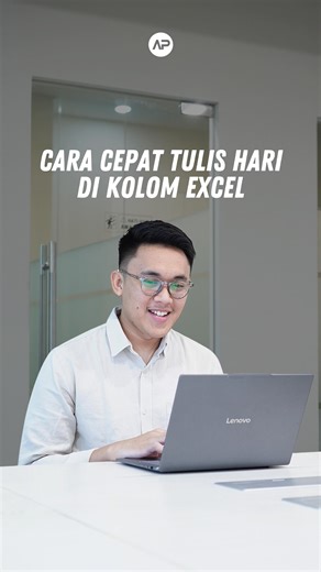 Cara cepat tulis hari di kolom excel ✅ Share ke teman kamu biar mereka juga tau! #exceltips #tips #lifehacks #excel | Anugrahpratama.com