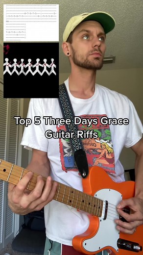 Learning Three Days Grace Guitar Riffs | Easy Tutorial