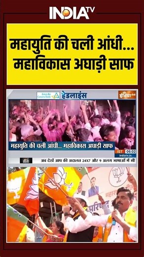 Maharashtra local body elections Result | MVA | Mahayuti | महायुति की चली आंधी...महाविकास अघाड़ी साफ