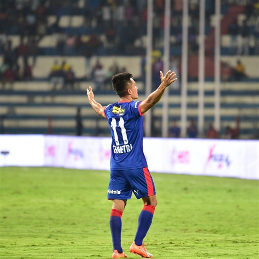Player ratings for Bengaluru FC as Sunil Chhetri scores the winning goal in a controversional manner.