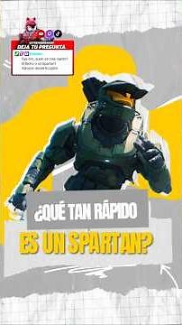 What is the TRUE SPEED of a SPARTAN in HALO? #haloremake #masterchief #videogames