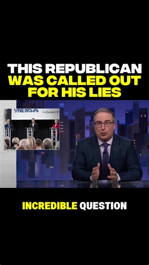 He just doesn’t stop lying. | john oliver