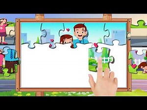Family Puzzle For Kids | Online puzzles for 4 year olds | Family Picture Lesson