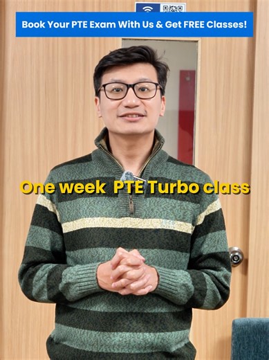 Ready to smash your PTE in one go? 🎯 Book your PTE exam with us and get a FREE PTE Turbo Class — designed to boost your score with smart strategies, time-saving tips, and real exam practice! 🚀 Don’t just book your exam… prepare to ace it. 📍 Kamalpokhari, City Center 📞 9801000900 Limited seats available — book now! #PTEExam #BookPTE #PTENepal #PTETurboClass #StudyAbroadNepal