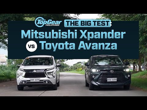 2022 Mitsubishi Xpander vs Toyota Avanza: MPV Big Test | Top Gear Philippines