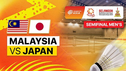 Semifinal Men's: Malaysia vs Japan - Leong Jun Hao vs Koki Watanabe - Full Match | Badminton Asia Team Championship 2024