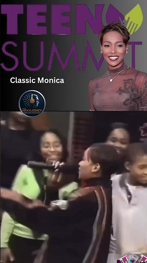 Classic Monica Performance on Teen Summit 🔥 | 90s R&B Throwback