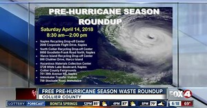 Pre-Hurricane Waste Round Up in Collier Co.