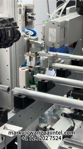 Boost Assembly Speed!Automatic Stud Press-Fitting System 🚀 #automation #manufacturing #gasspring