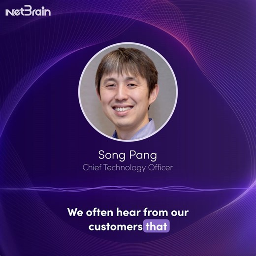 🌟 Your network isn’t cookie-cutter, so your automation shouldn’t be either. With NetBrain 12.1, intents turn tribal knowledge into always-on diagnostics and automation, and new agentic AI lets talk to your network about these unique automations and execute them in natural language. 🎥 NetBrain CTO Song Pang explains in our new one-minute Short. | NetBrain