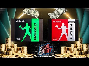 $600 worth of REPACKS - Hit Parade Platinum and Emerald Football Card Mystery Boxes