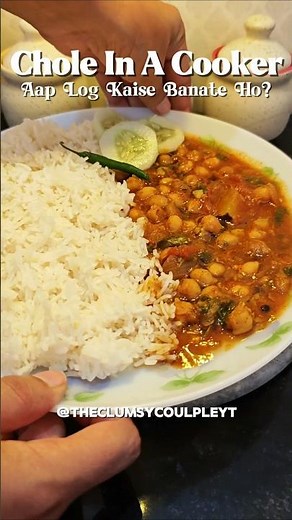 Chole in a POT 🍲 | Easy Chole Masala in 20 Mins #food #shorts