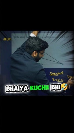 Standard+Basic=Stansic proved by shobhit bhaiyah 🤣// #shorts #bhaiya #shobhitnirwan #class10