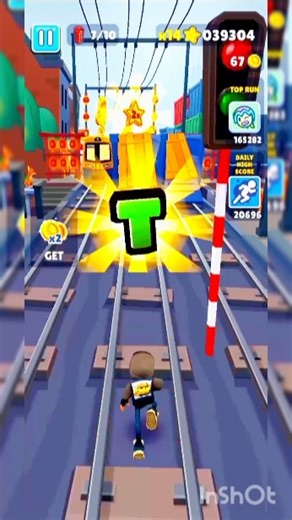 Subway Surfers Normal Run 🔥 High Score Run #shorts