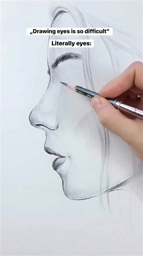 graphiteflow on Instagram: "Simple Way to Draw Eyes #howtodraw #drawingtutorial #pencildrawing"