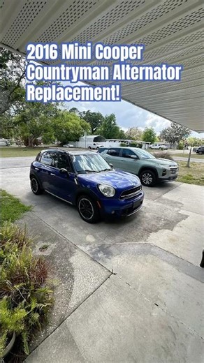2016 Mini Cooper Countryman Alternator Replacement!