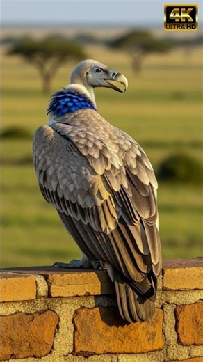 This Accipitridae Singing | Cinematic 4K Close-Up | 20s Vulture Vocalization (Short)