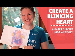 Create a Paper Circuit Beating Heart