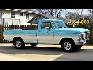 Rare Bargain Picks: 30 Classic Ford Trucks For Sale Under $10,000