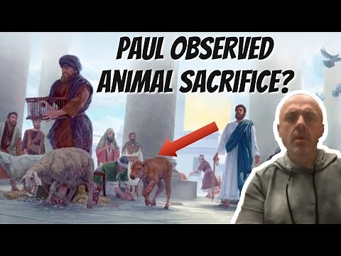 Why did Jesus APOSTLES still OBSERVE animal SACRAFICES? | Sam Shamoun