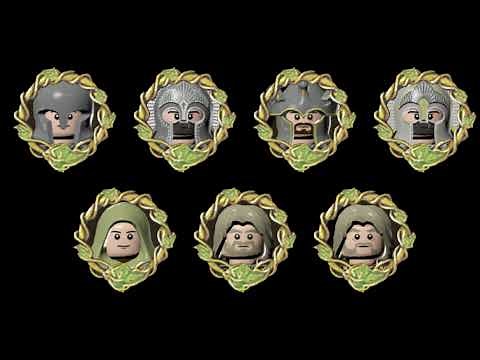 Lego The Lord of the Rings - All Death Sounds