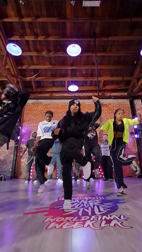 Full video . Them jookers snapped after the routine ❤️ choreography by myself & Larray Curry at Redbull world finals in L.A | Ladia Yates