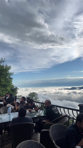 Monal Murree view: Beautiful Monal Murree terrace view