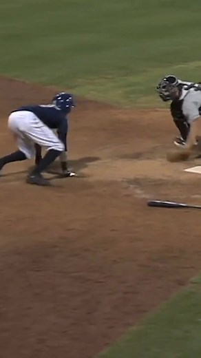 Try and catch me 💨💨💨 #milb #baseball #minorleagues