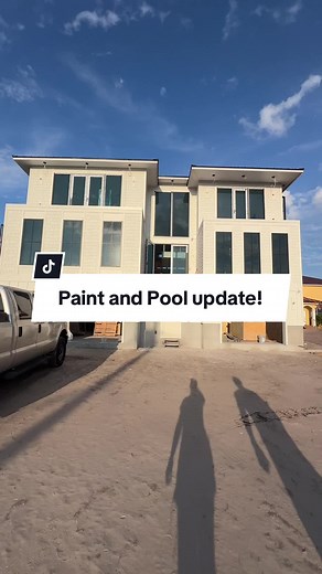 Paint, pool, and dolphin! I think I can say today was a win ✅