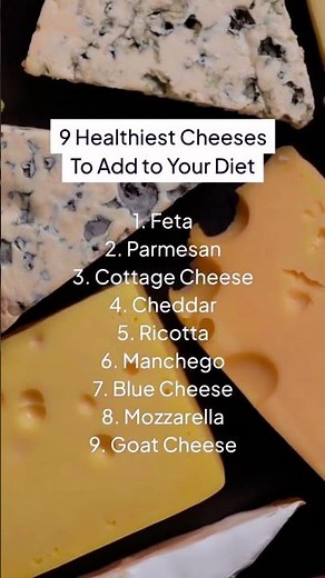 9 Healthiest Cheeses You Can Eat Every Day | High Protein, Low Fat