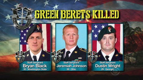 Fourth Green Beret killed in Niger ambush