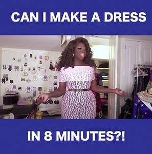 11K views · 494 reactions | Can I make a dress in only 8 minutes? | Bob The Drag Queen | Facebook