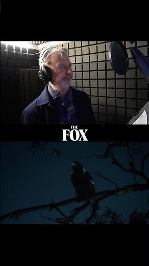 In the booth with Sam Neill as he voices the Magpie in The Fox. See it in cinemas October 29.