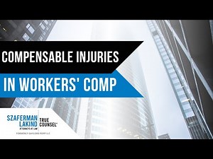 What Injuries Are Compensable Under New Jersey's Workers' Comp Law
