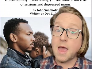 People With Anxious And Depressed Dads Grow Up Smarter And More Well-Behaved