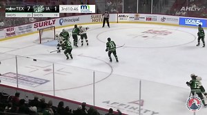 Kevin Conley tips it in front to give Iowa their second goal of the night, assisted by Carson Lambos and Nic Petan. #ItStartsInDSM | Iowa Wild